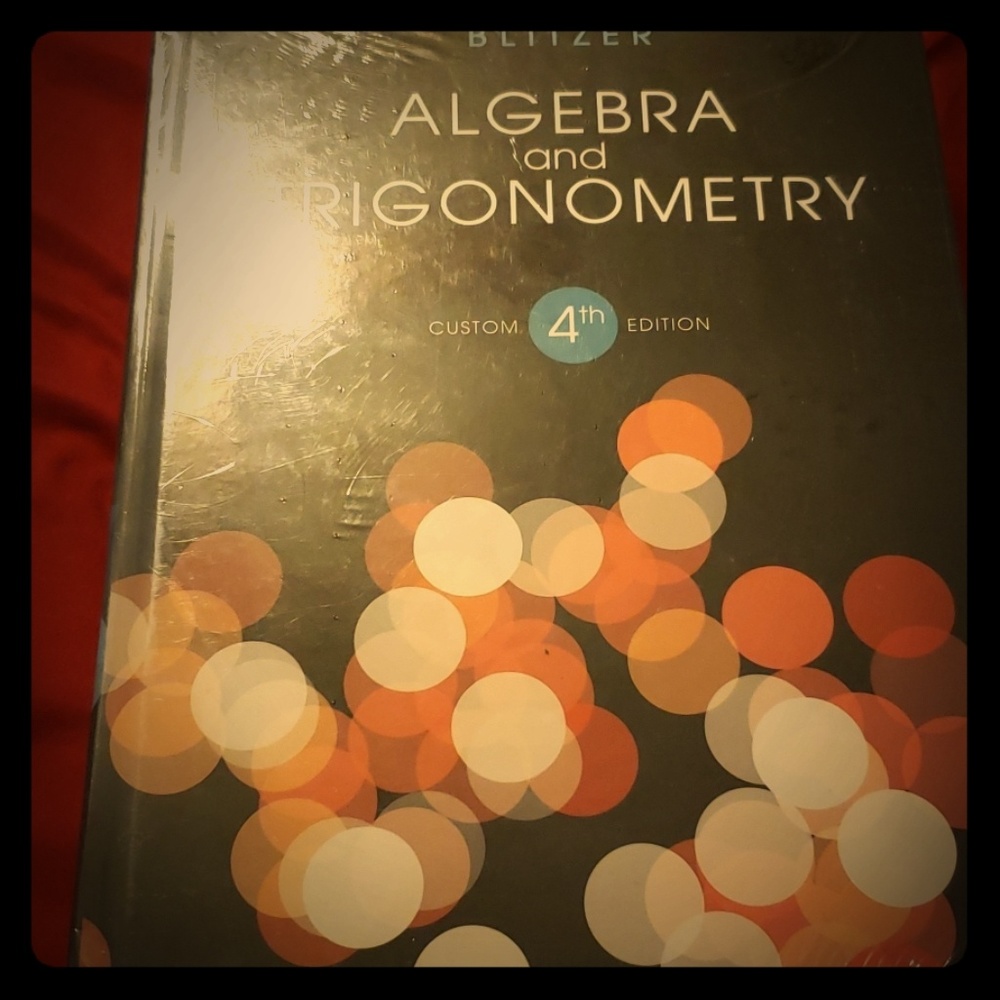 Algebra and Trigonometry books